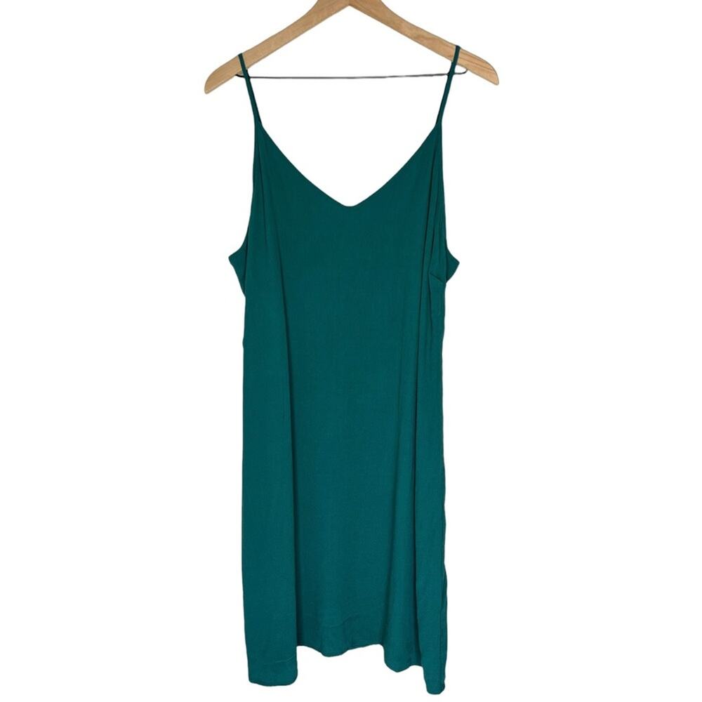 Amour Vert Green Spaghetti Strap Dress size XL